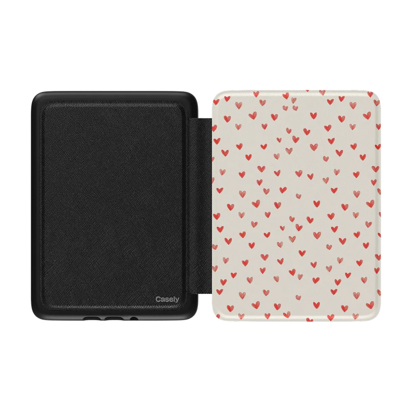 Love Letters | Doodle Hearts Kindle Case