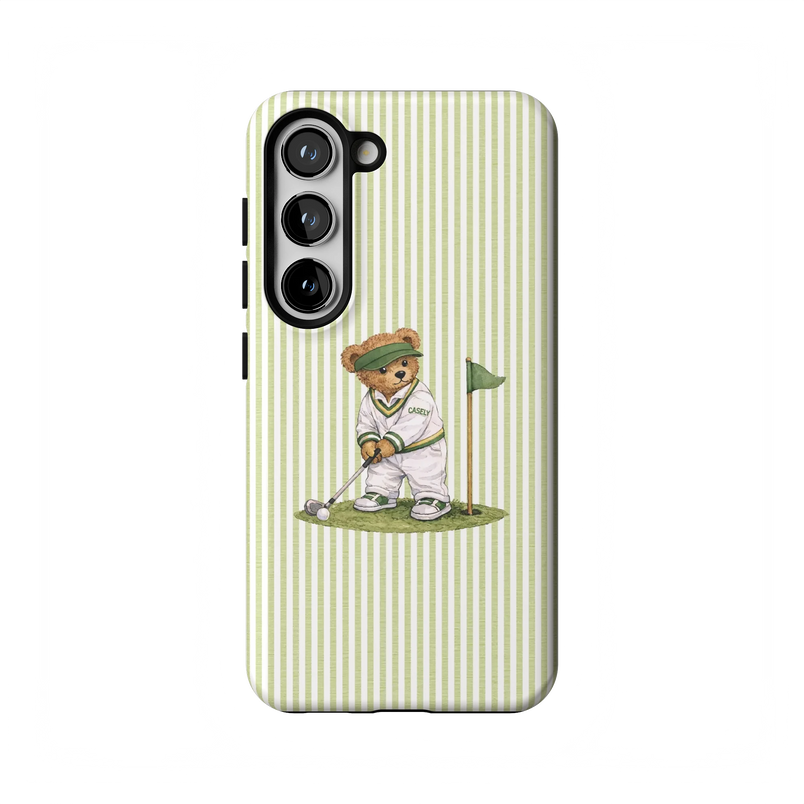 Bear on the Green | Clubhouse Case - Galaxy S23
