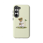 Bear on the Green | Clubhouse Case - Galaxy S23