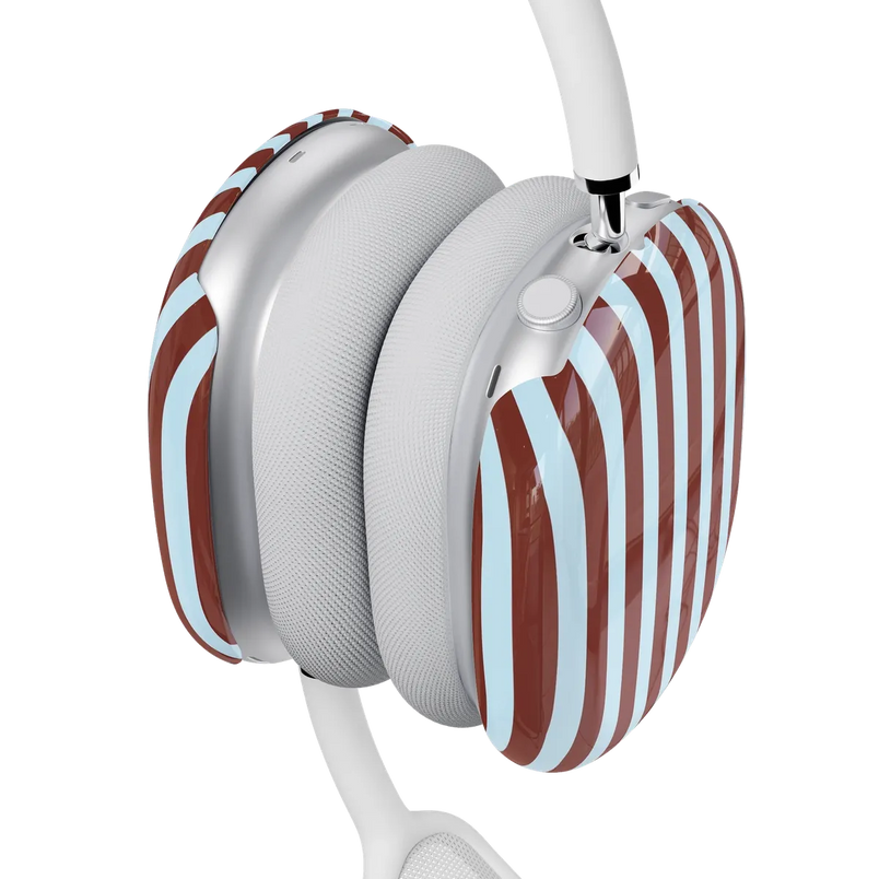 Sunday in Brooklyn | Blue Stripes AirPods Max Case