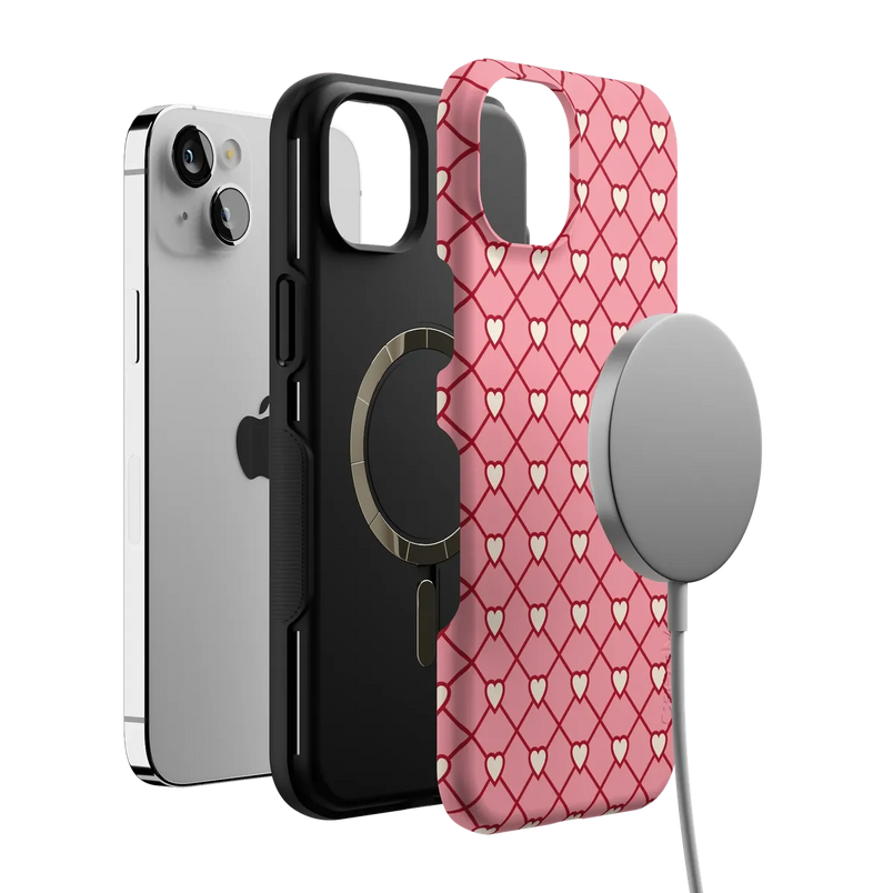 Love Locks | Pink Hearts Case