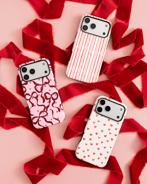 Pretty in Pastel | Blush Stripes Case