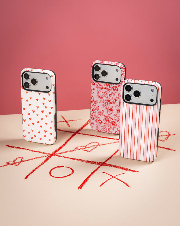 Pretty in Pastel | Blush Stripes Case