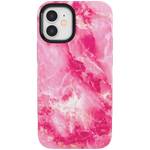 Pretty in Pink | Hot Pink Marble Case iPhone Case get.casely Bold iPhone 12 Mini 