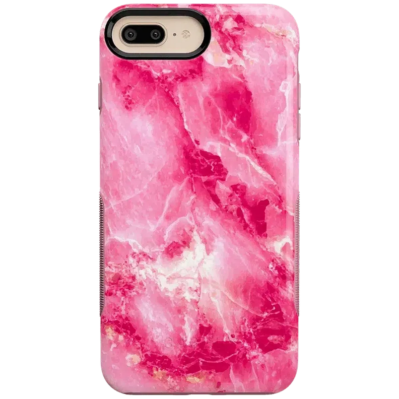 Pretty in Pink | Hot Pink Marble Case iPhone Case get.casely Bold iPhone 6/7/8 Plus 