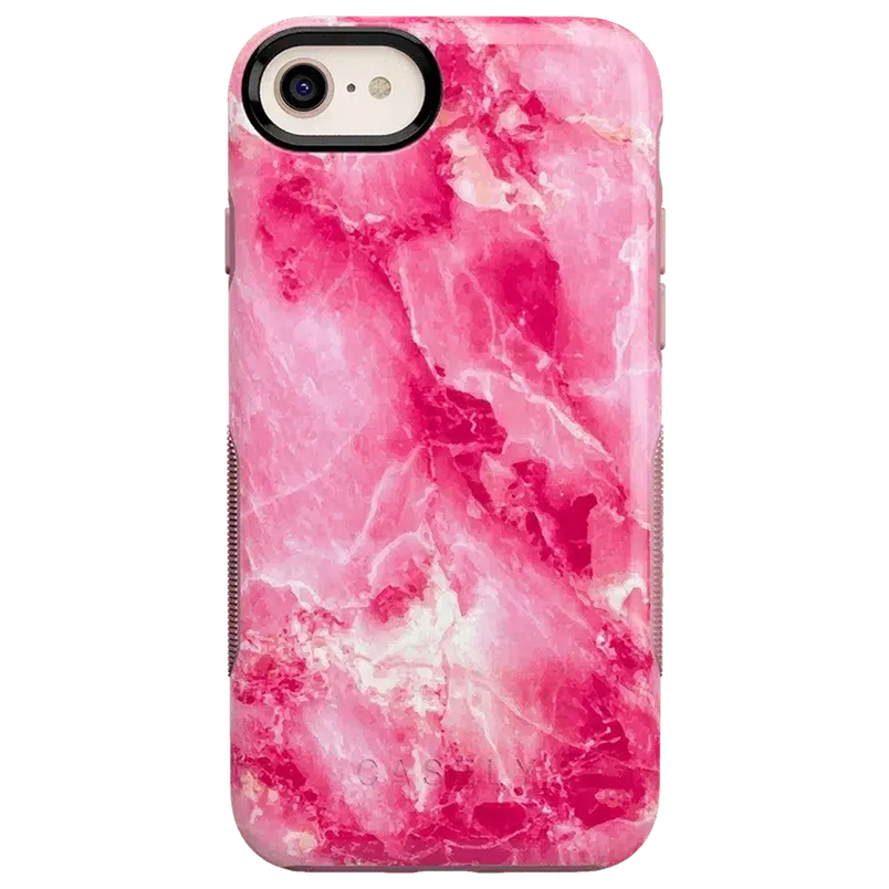 Pretty in Pink | Hot Pink Marble Case iPhone Case get.casely Bold iPhone 6/7/8 