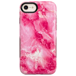 Pretty in Pink | Hot Pink Marble Case iPhone Case get.casely Bold iPhone 6/7/8 