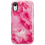 Pretty in Pink | Hot Pink Marble Case iPhone Case get.casely Bold iPhone XR 
