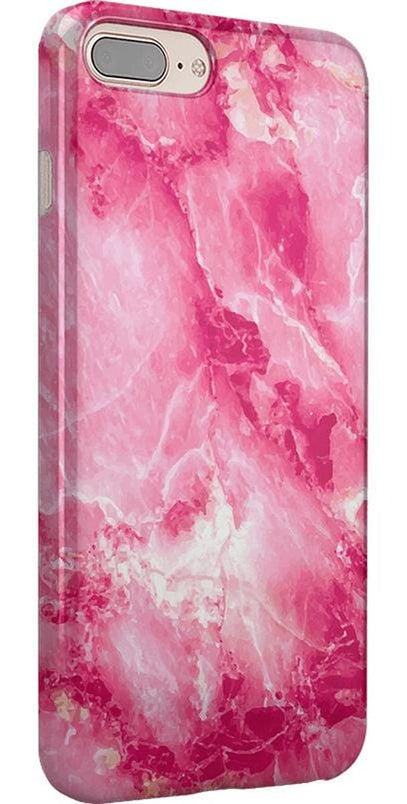 Pretty in Pink | Hot Pink Marble Case iPhone Case get.casely 