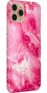 Pretty in Pink | Hot Pink Marble Case iPhone Case get.casely 