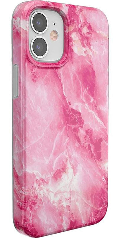 Pretty in Pink | Hot Pink Marble Case iPhone Case get.casely 