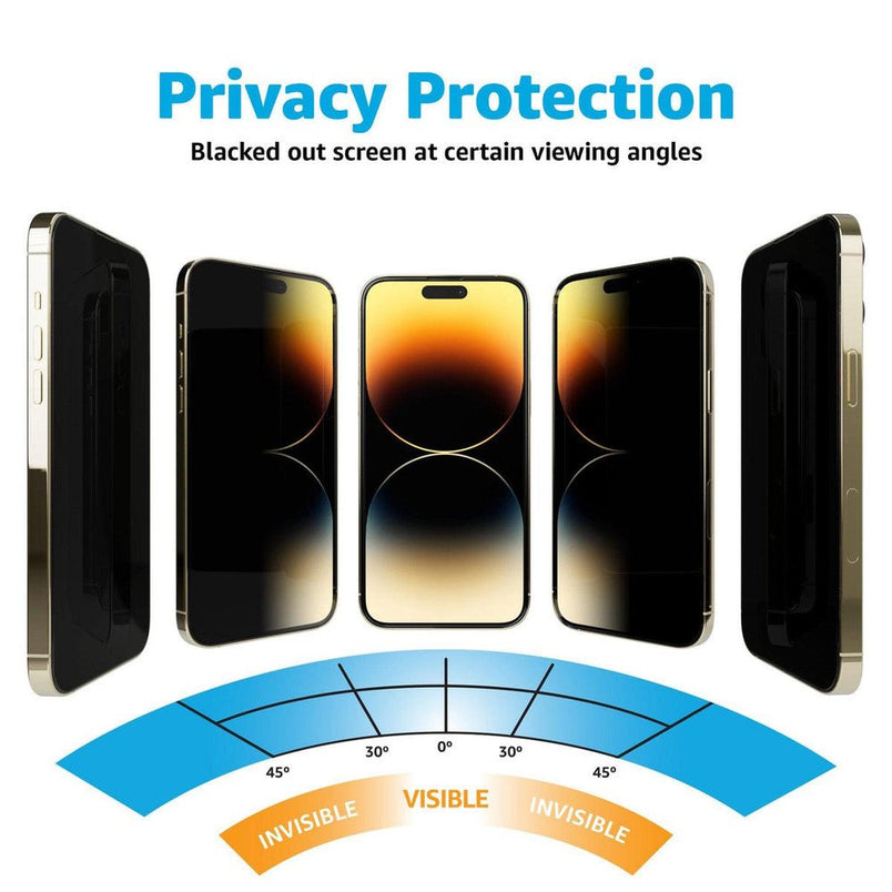 Security Screen Protector Privacy Anti-Spy iPhone Screen Protector | Casely