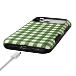 Checked Twice | Green Plaid Case