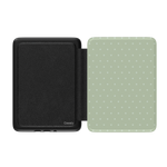On the Dot | Green Polka Dot Kindle Case
