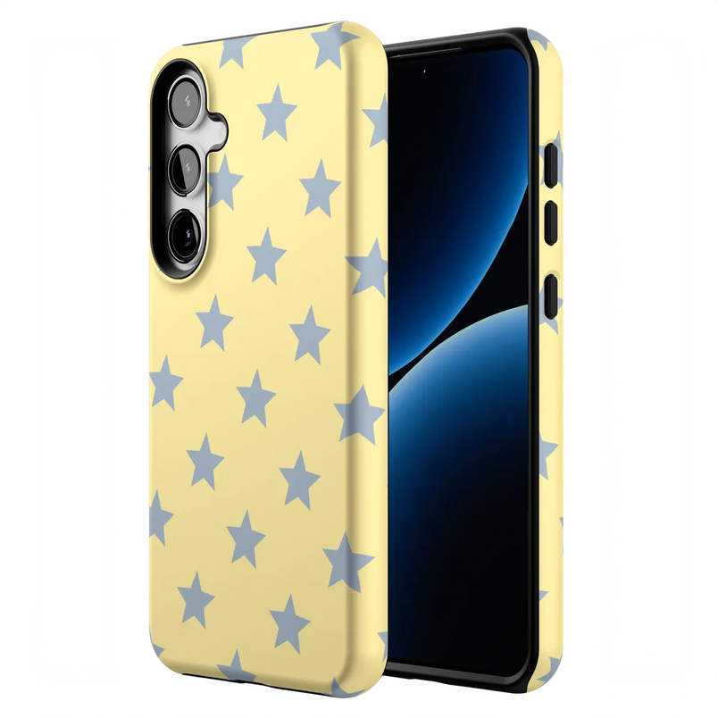 Shine Bright | Butter Yellow Stars Case