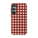 Checked Twice | Red Plaid Case