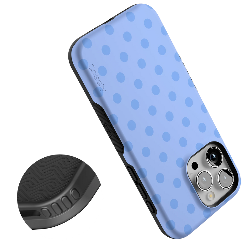 Spotted in SoHo | Periwinkle Polka Dot Case