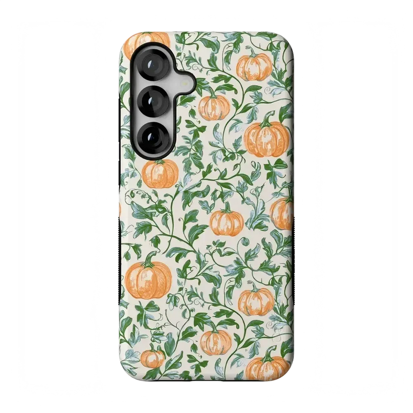 Pumpkin Patch | Green Vines Case Phone Case get.casely Bold Flex + MagSafe® Galaxy S25 Plus 