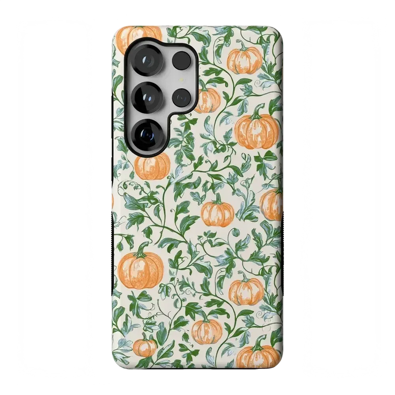 Pumpkin Patch | Green Vines Case Phone Case get.casely Bold Flex + MagSafe® Galaxy S26 Ultra 