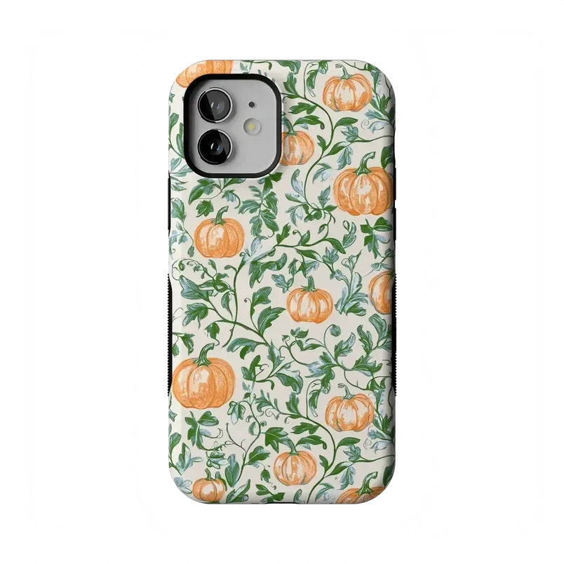 Pumpkin Patch | Green Vines Case Phone Case get.casely Bold Flex + MagSafe® iPhone 12 Mini 