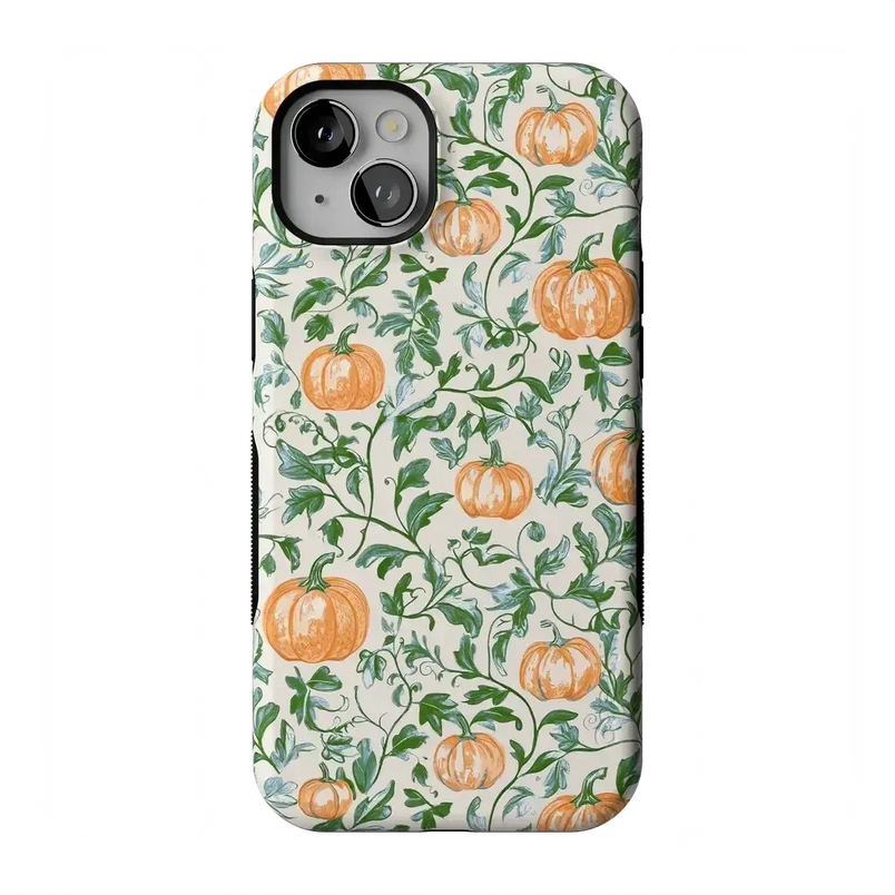 Pumpkin Patch | Green Vines Case Phone Case get.casely Bold Flex + MagSafe® iPhone 14 Plus 