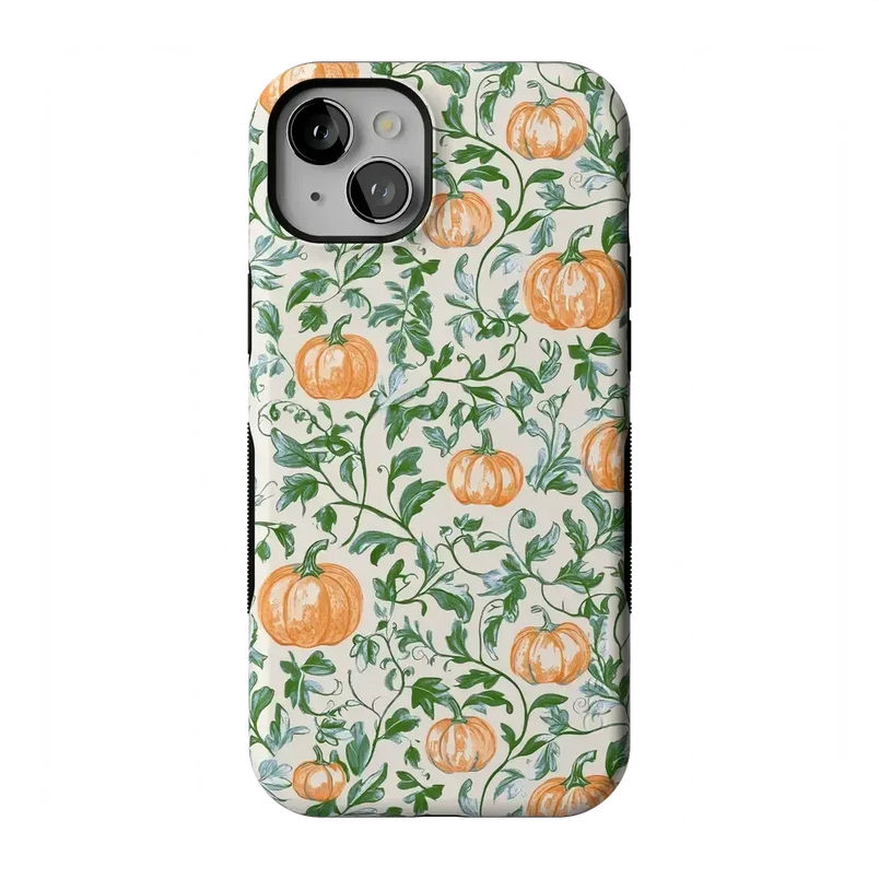 Pumpkin Patch | Green Vines Case Phone Case get.casely Bold Flex + MagSafe® iPhone 15 Plus 