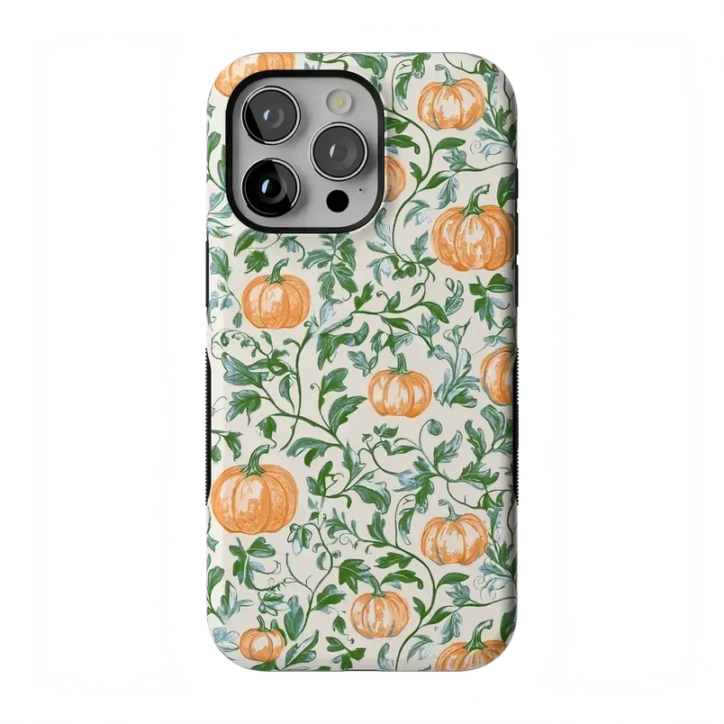 Pumpkin Patch | Green Vines Case Phone Case get.casely Bold Flex + MagSafe® iPhone 15 Pro Max 