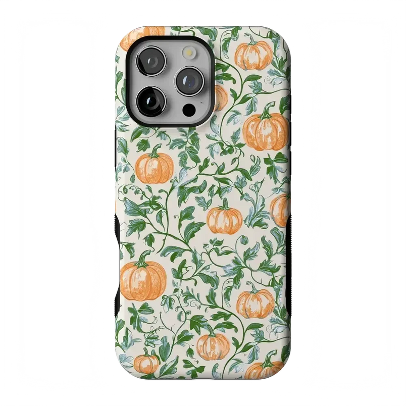 Pumpkin Patch | Green Vines Case Phone Case get.casely Bold Flex + MagSafe® iPhone 16 Pro Max 