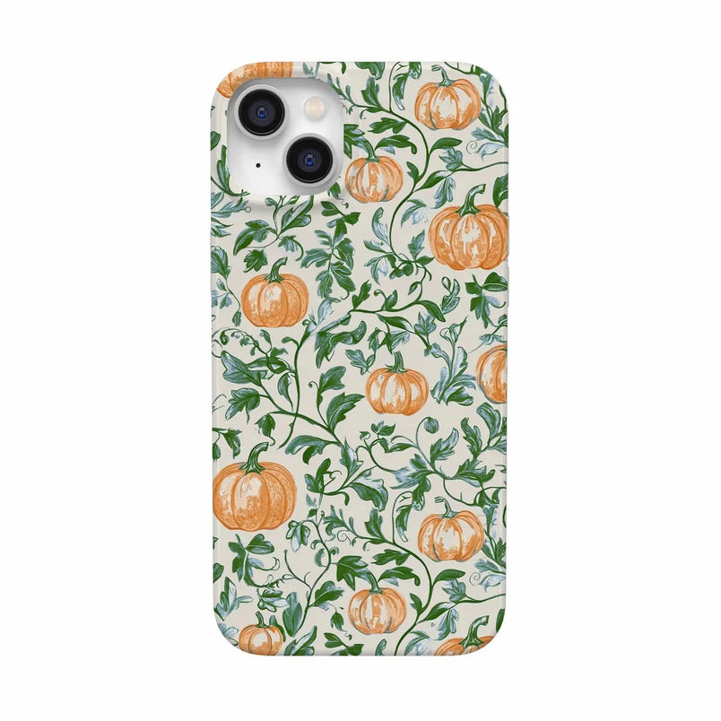Pumpkin Patch | Green Vines Case Phone Case get.casely Classic + MagSafe® iPhone 14 Plus 