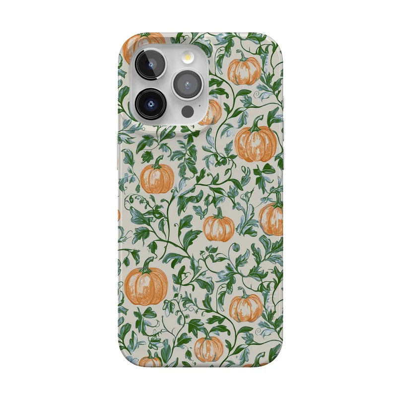 Pumpkin Patch | Green Vines Case Phone Case get.casely Classic + MagSafe® iPhone 15 Pro Max 