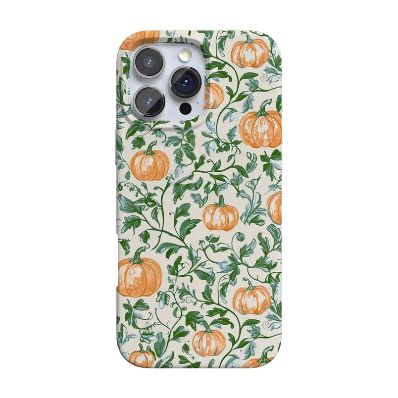 Pumpkin Patch | Green Vines Case Phone Case get.casely Classic + MagSafe® iPhone 16 Pro Max 