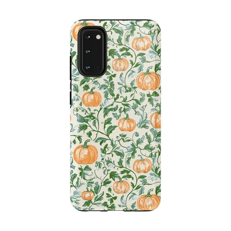 Pumpkin Patch | Green Vines Case Phone Case get.casely Essential Galaxy S20 