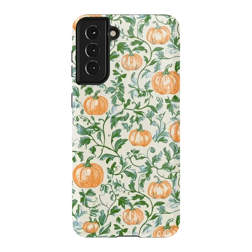 Pumpkin Patch | Green Vines Case Phone Case get.casely Essential Galaxy S21 Plus 