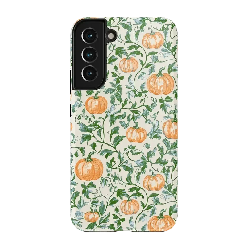 Pumpkin Patch | Green Vines Case Phone Case get.casely Essential Galaxy S22 Plus 