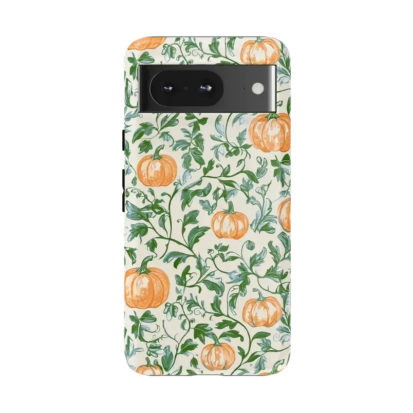 Pumpkin Patch | Green Vines Case Phone Case get.casely Essential Google Pixel 8 