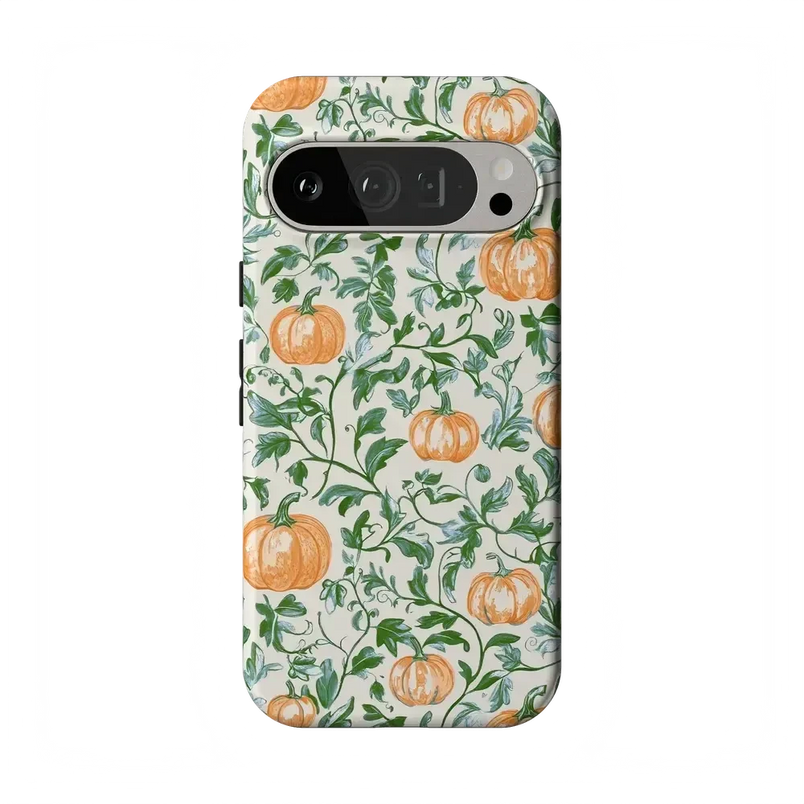 Pumpkin Patch | Green Vines Case Phone Case get.casely Essential Google Pixel 9 Pro 