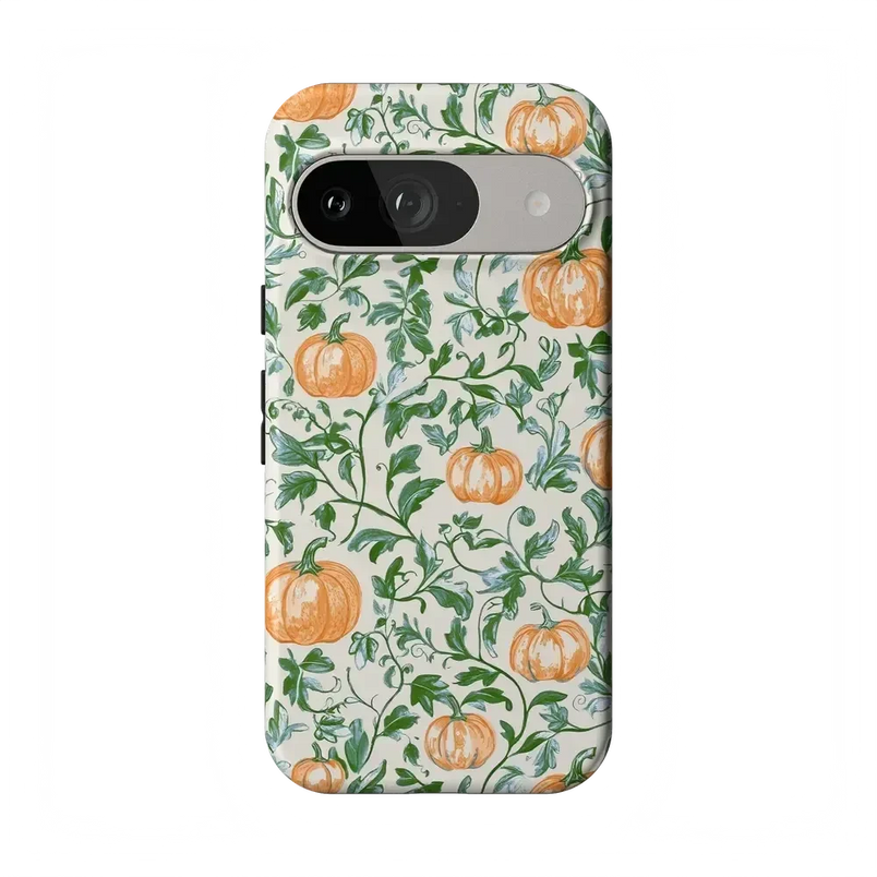 Pumpkin Patch | Green Vines Case Phone Case get.casely Essential Google Pixel 9 