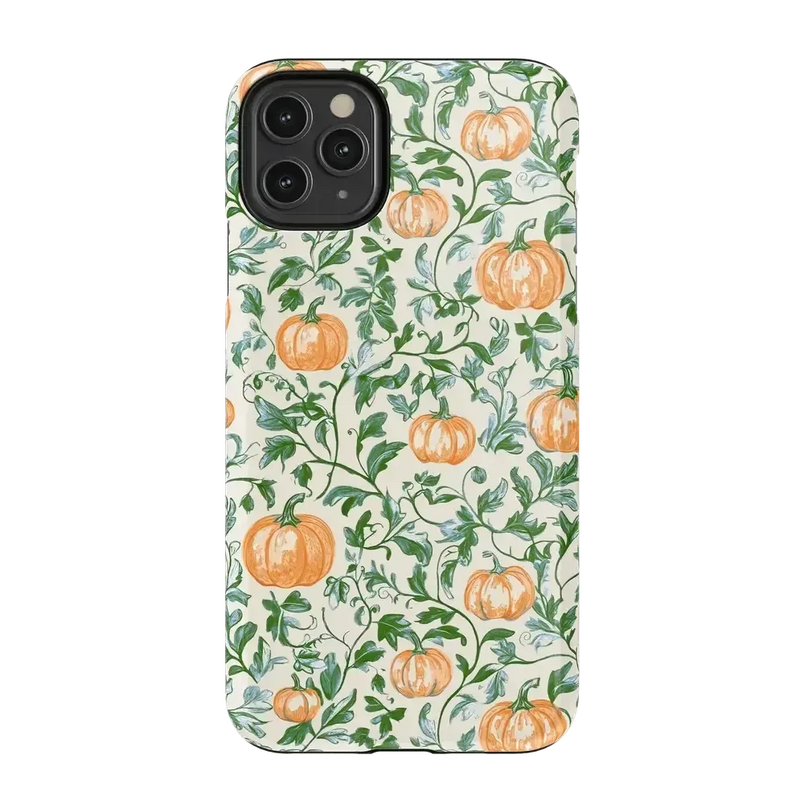 Pumpkin Patch | Green Vines Case Phone Case get.casely Essential iPhone 11 Pro Max 