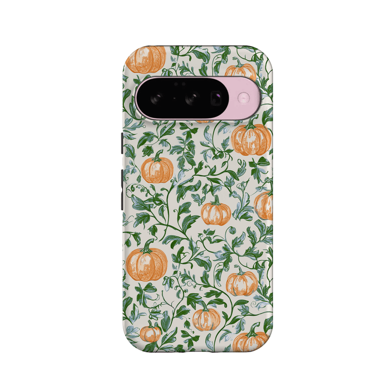Pumpkin Patch | Green Vines Case Phone Case get.casely Essential + MagSafe® Google Pixel 10 