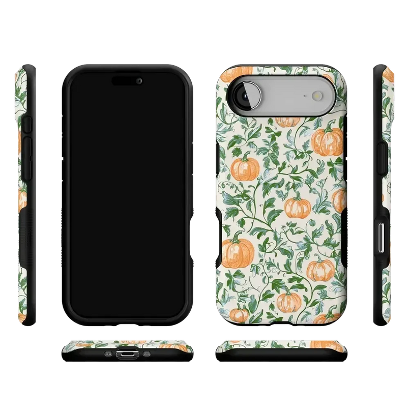 Pumpkin Patch | Green Vines Case Phone Case get.casely 