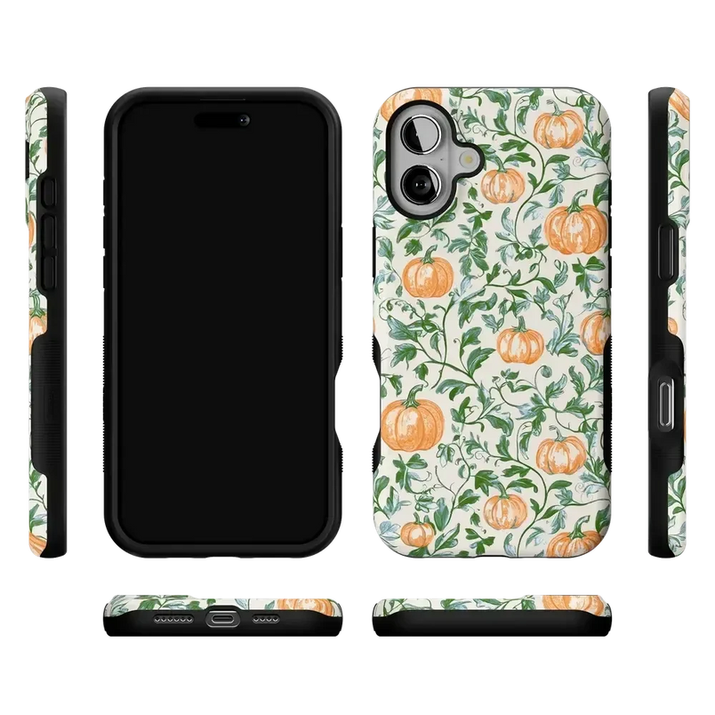 Pumpkin Patch | Green Vines Case Phone Case get.casely 