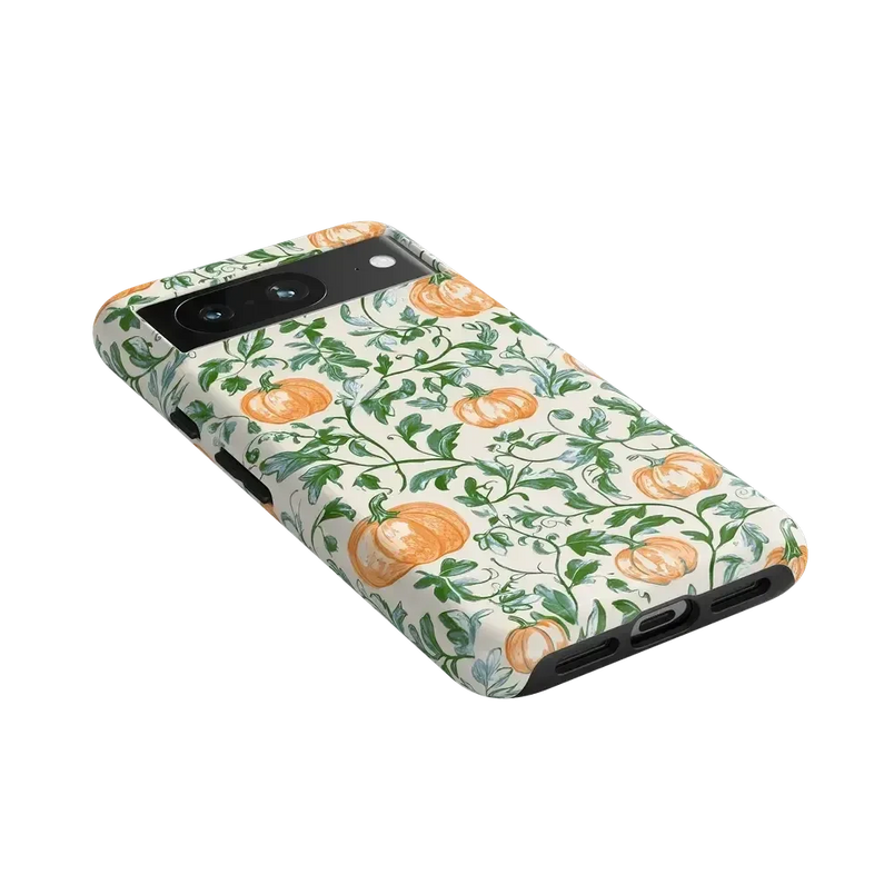 Pumpkin Patch | Green Vines Case Phone Case get.casely 