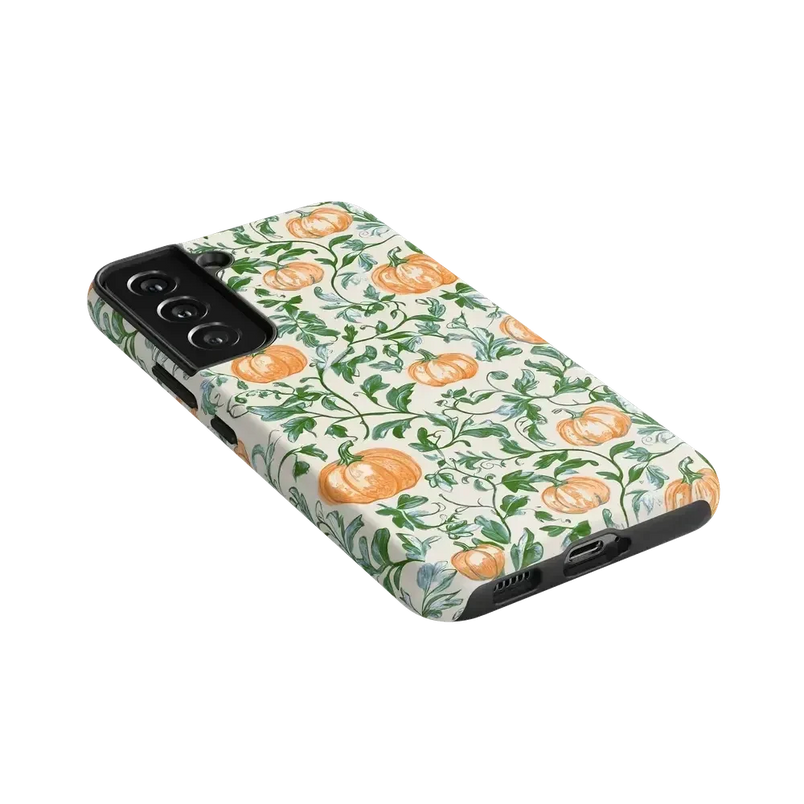 Pumpkin Patch | Green Vines Case Phone Case get.casely 