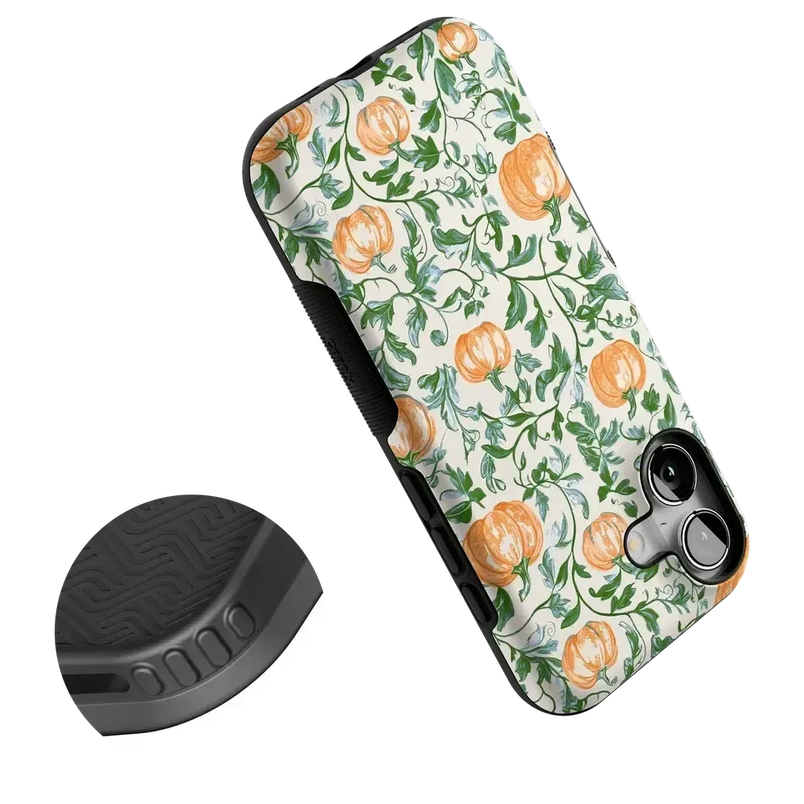 Pumpkin Patch | Green Vines Case Phone Case get.casely 