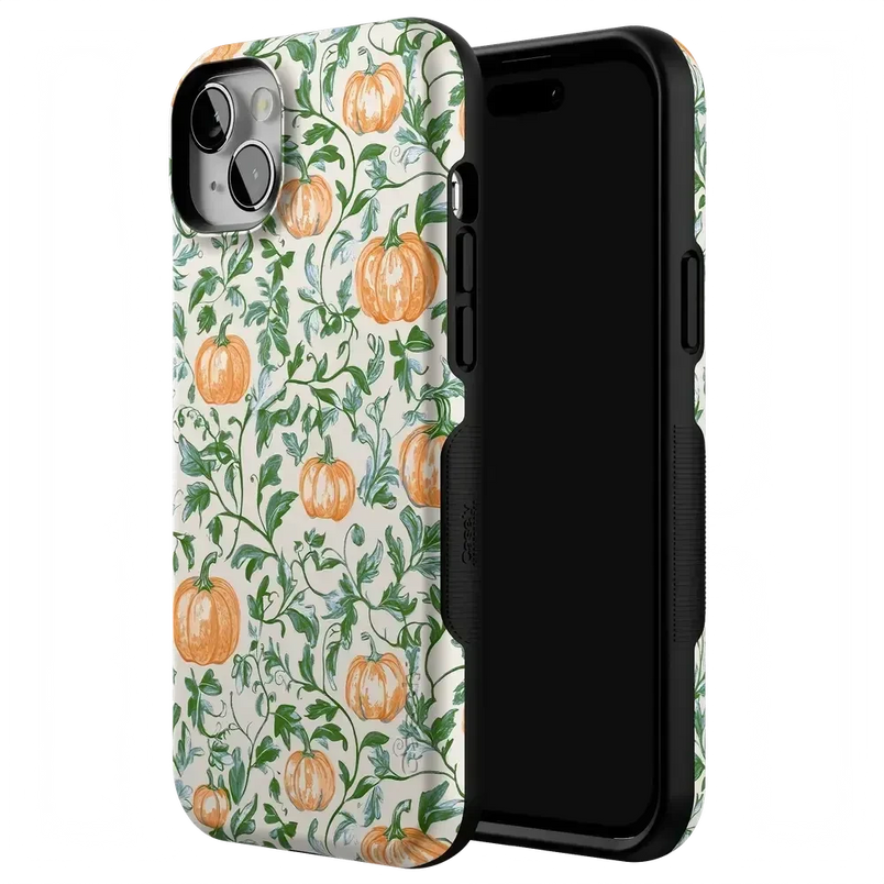 Pumpkin Patch | Green Vines Case Phone Case get.casely 