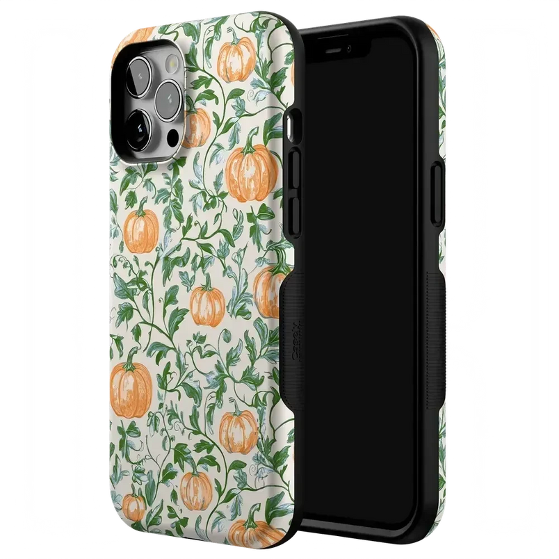Pumpkin Patch | Green Vines Case Phone Case get.casely 
