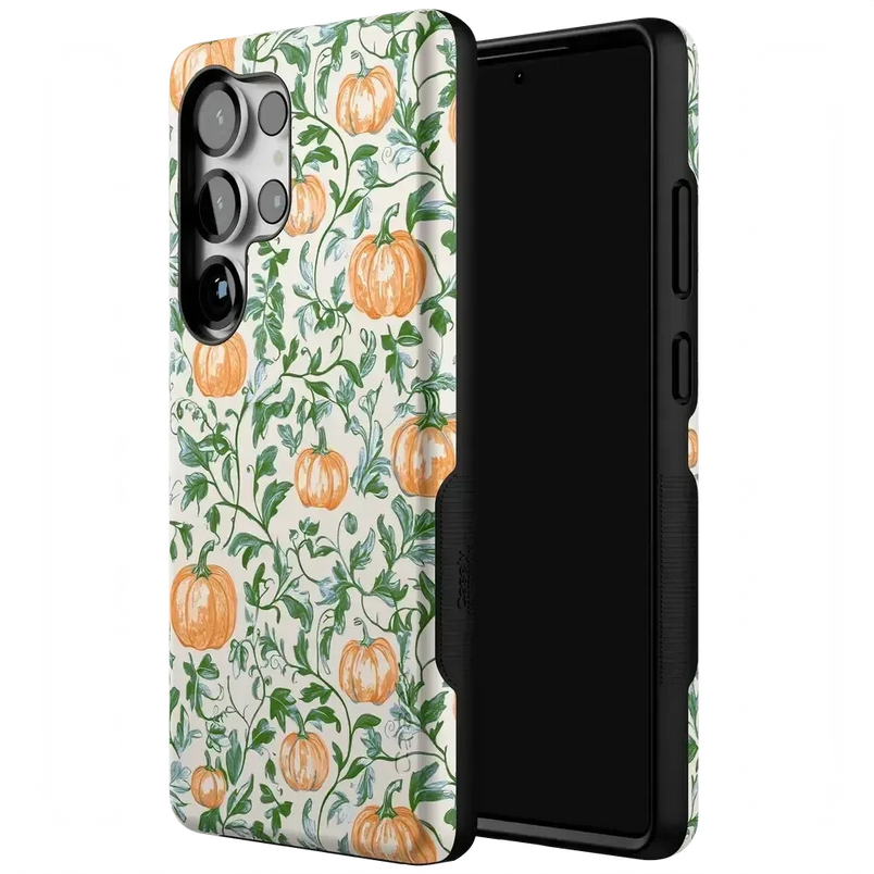 Pumpkin Patch | Green Vines Case Phone Case get.casely 
