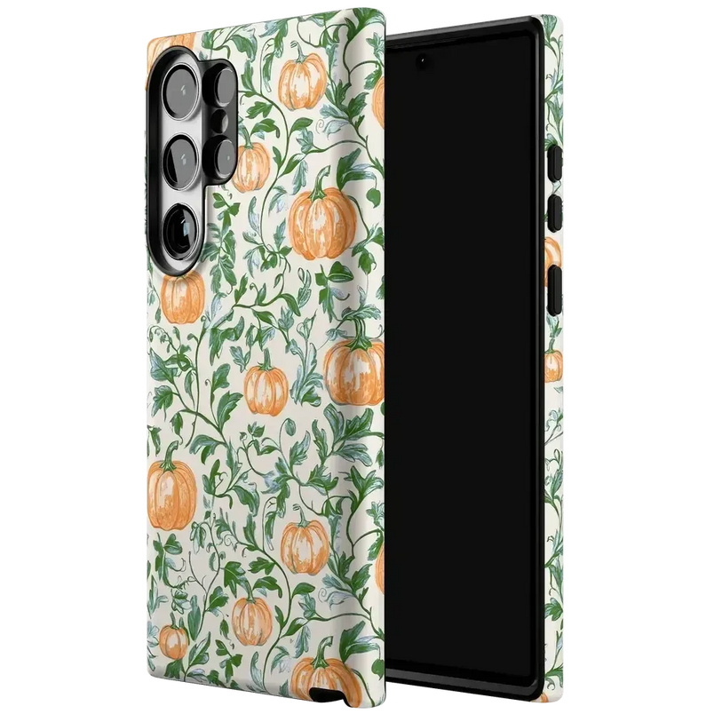 Pumpkin Patch | Green Vines Case Phone Case get.casely 