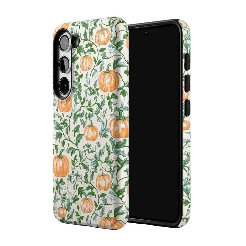 Pumpkin Patch | Green Vines Case Phone Case get.casely 