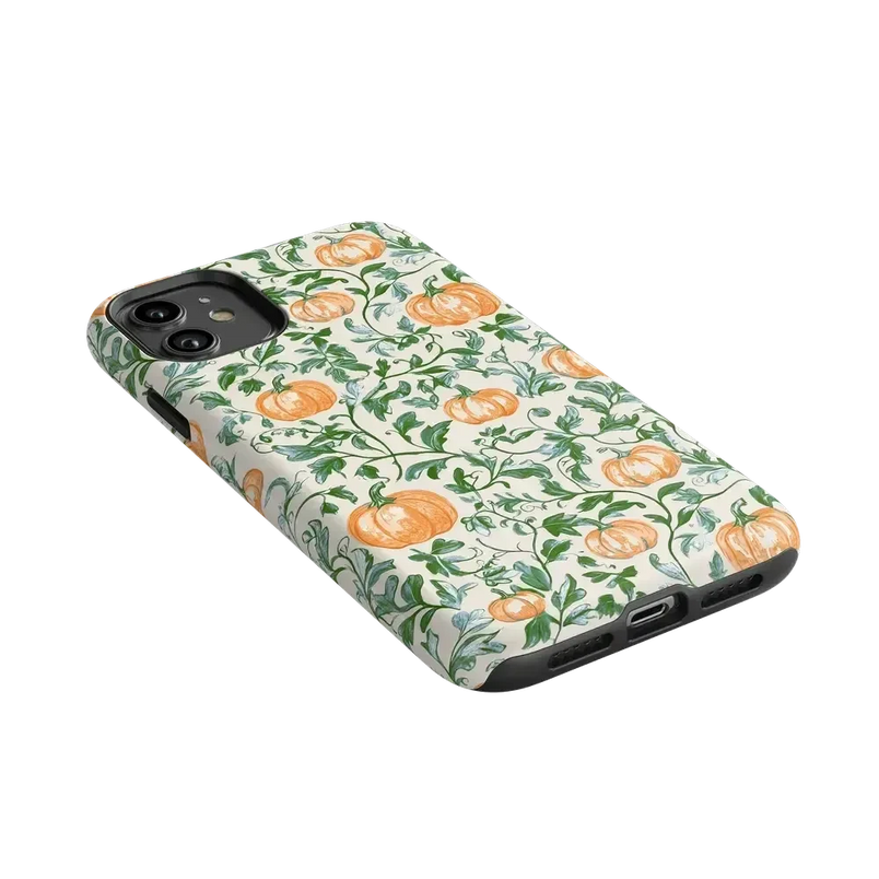 Pumpkin Patch | Green Vines Case Phone Case get.casely 